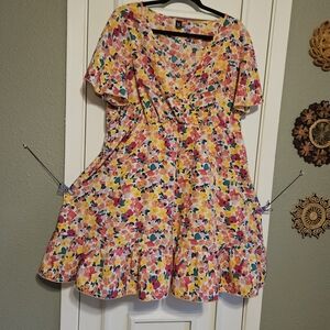 Colorful Floral Dress